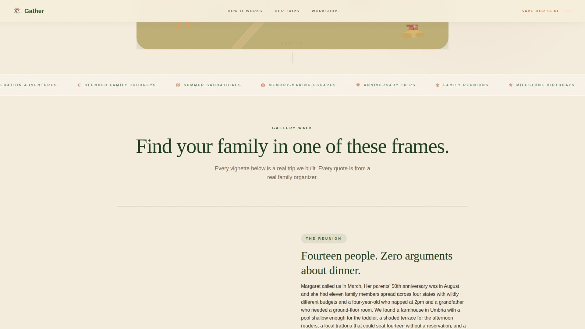 Family Travel & Experience Blog Website Template