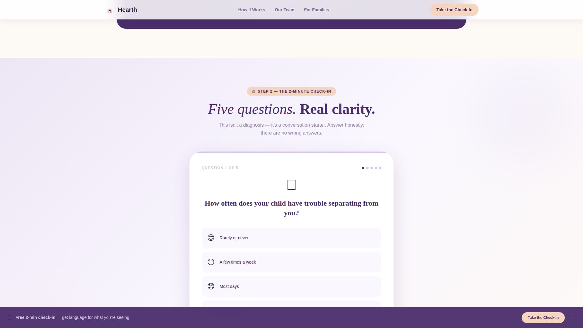 Preschool (3-5) Products & Booking Website Template