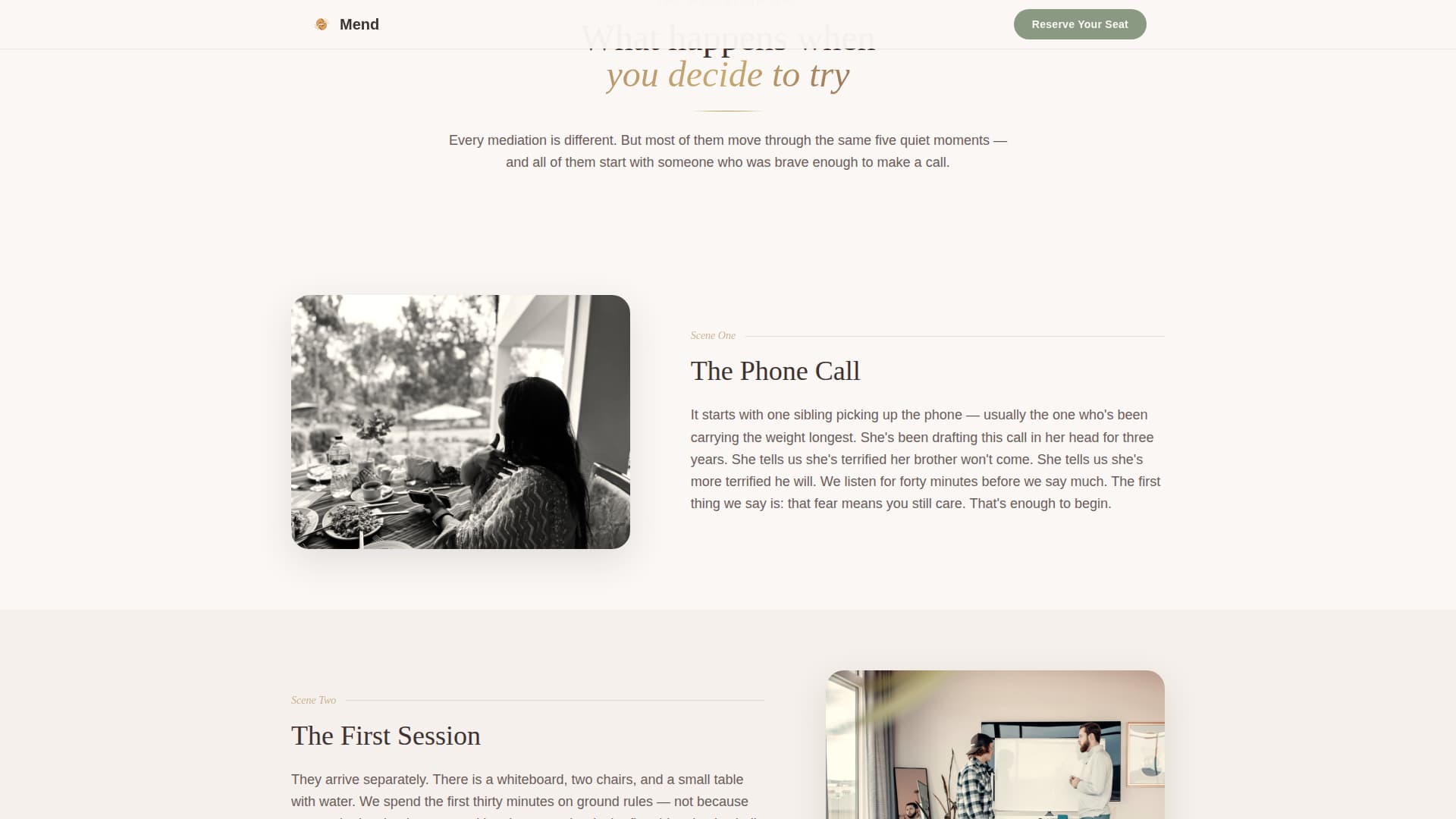 Family Counseling & Support Specialist Professional Website Template