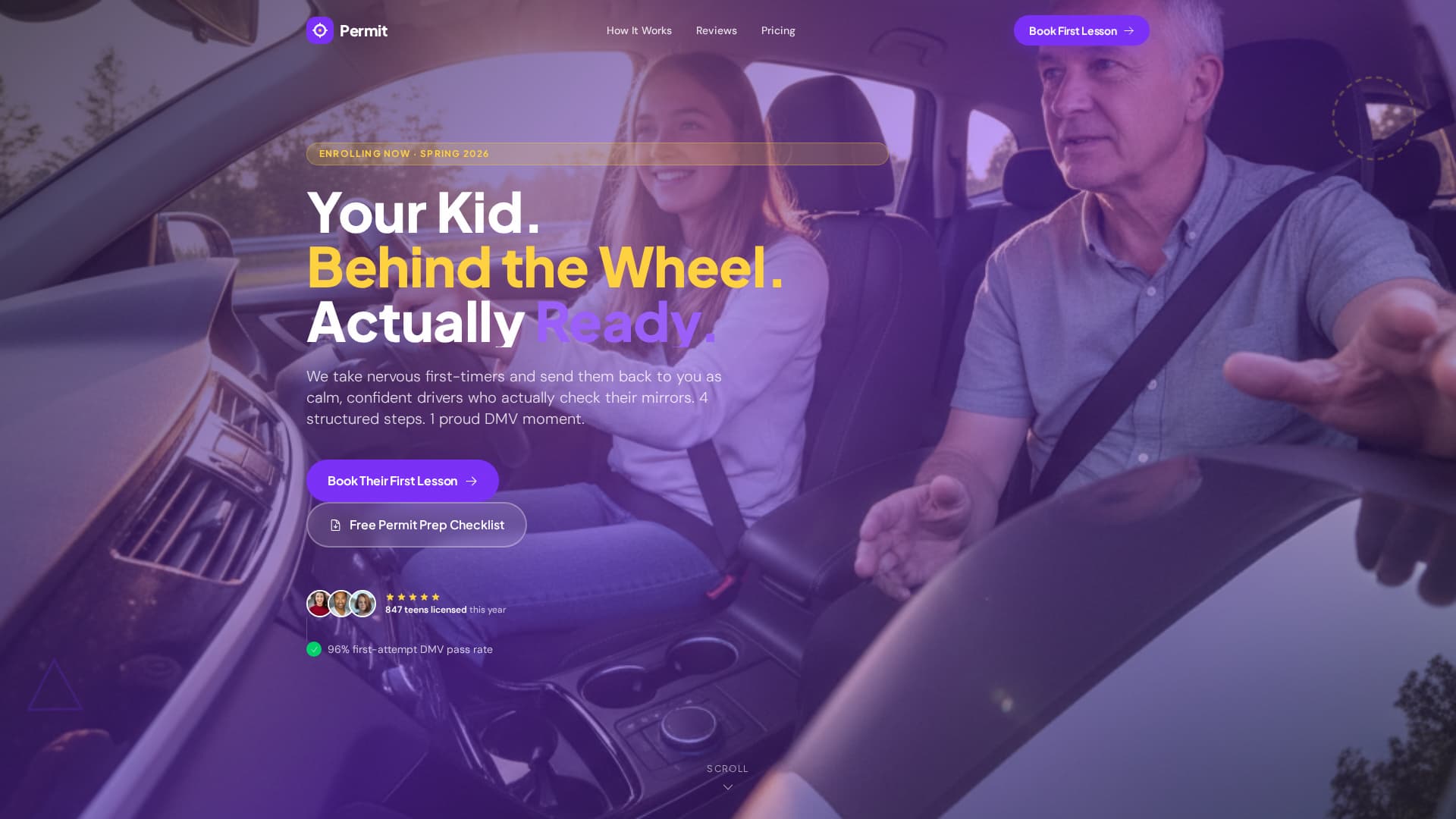 Teen & Tween Complete Booking Website Template