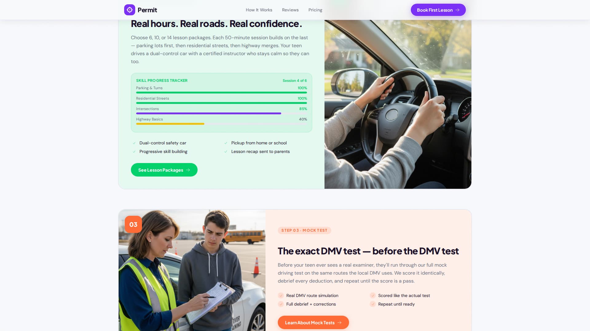 Teen & Tween Complete Booking Website Template