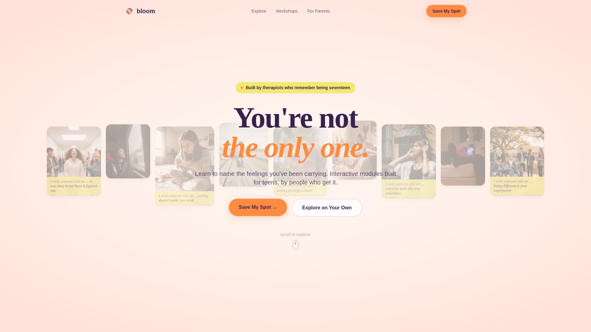 Teen & Tween Specialist Professional Website Template