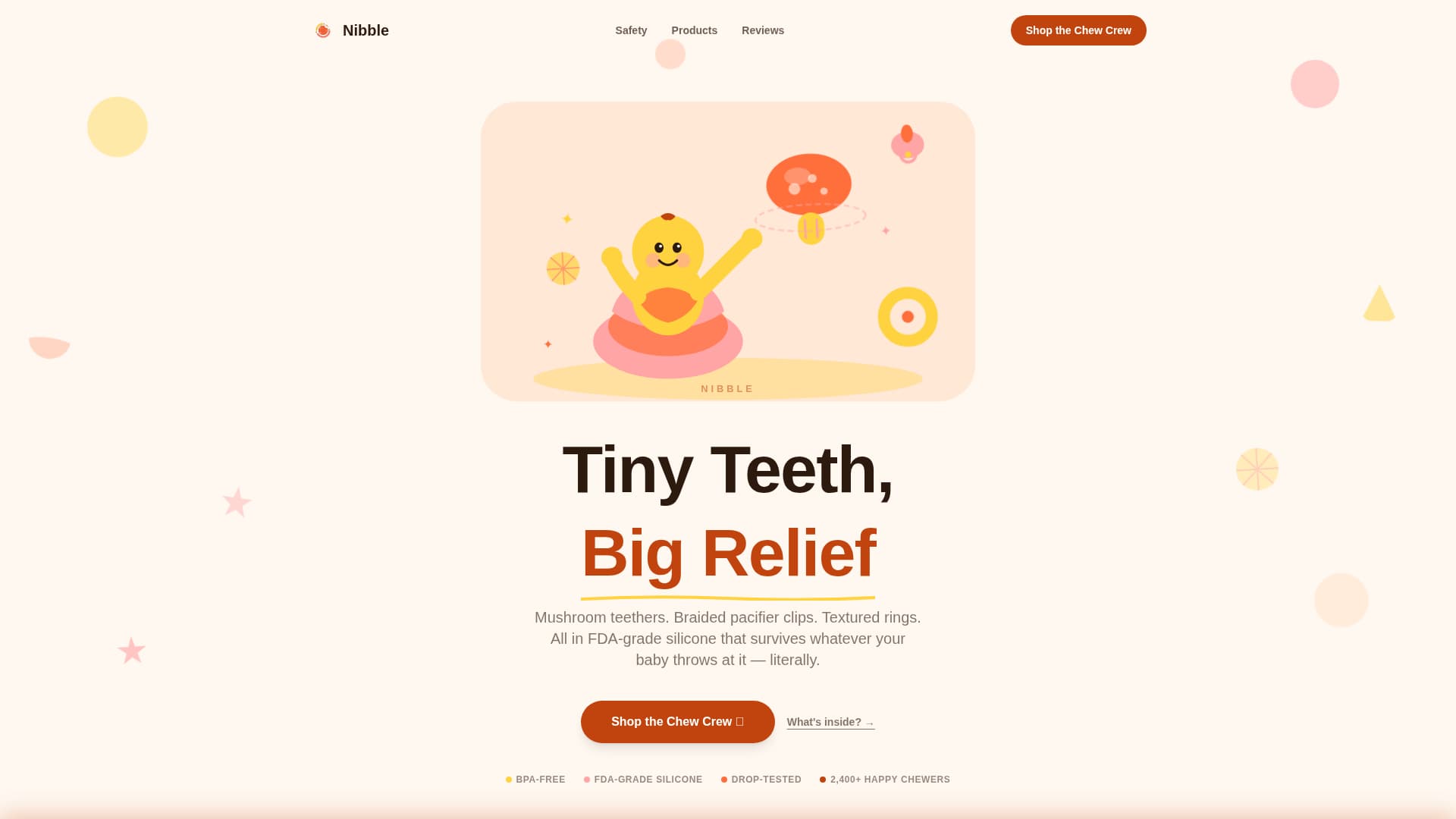 Baby & Nursery Product Specialist Professional Website Template