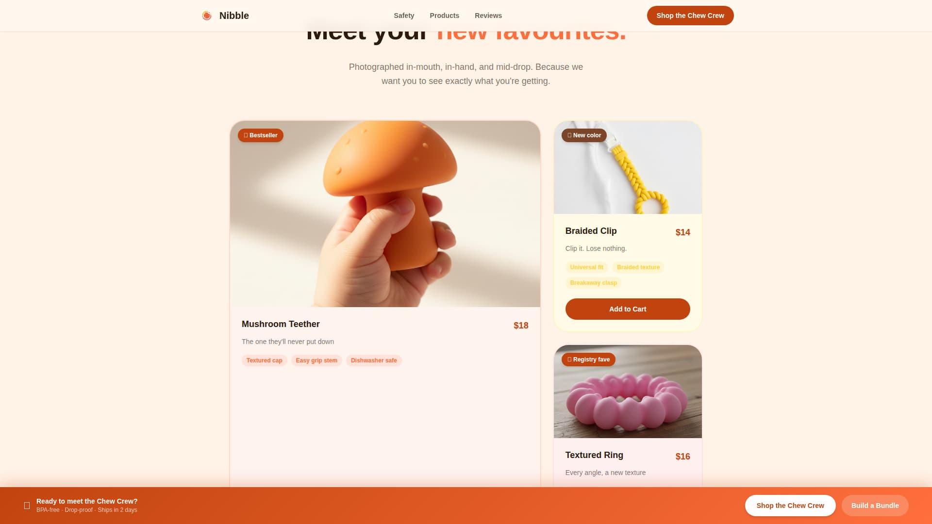Baby & Nursery Product Specialist Professional Website Template