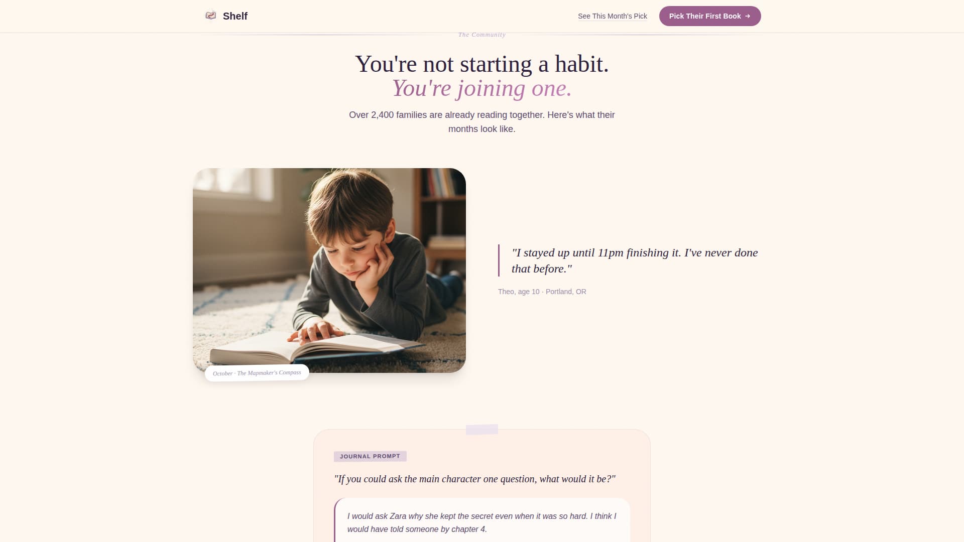 Teen & Tween Advanced Booking Website Template