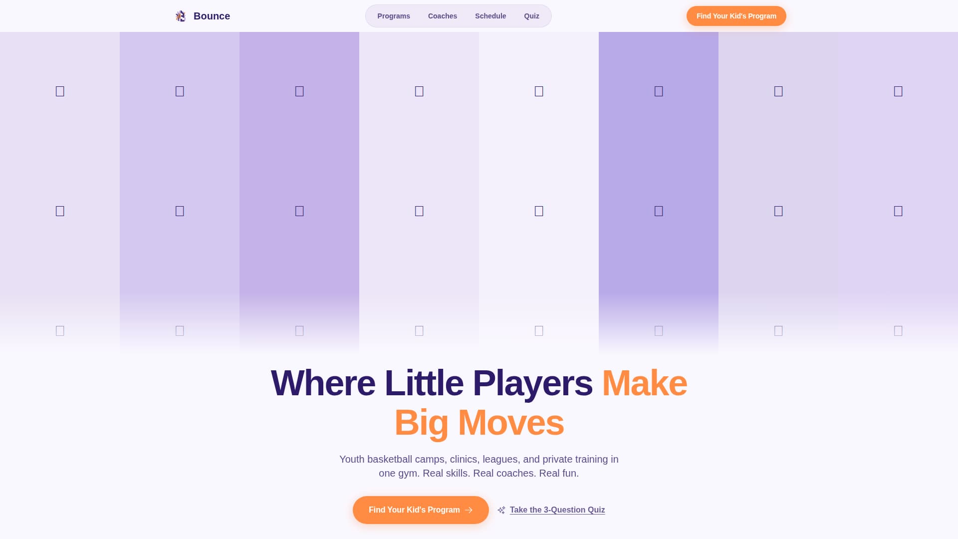 Kids Sports & Dance Academy Booking Website Template