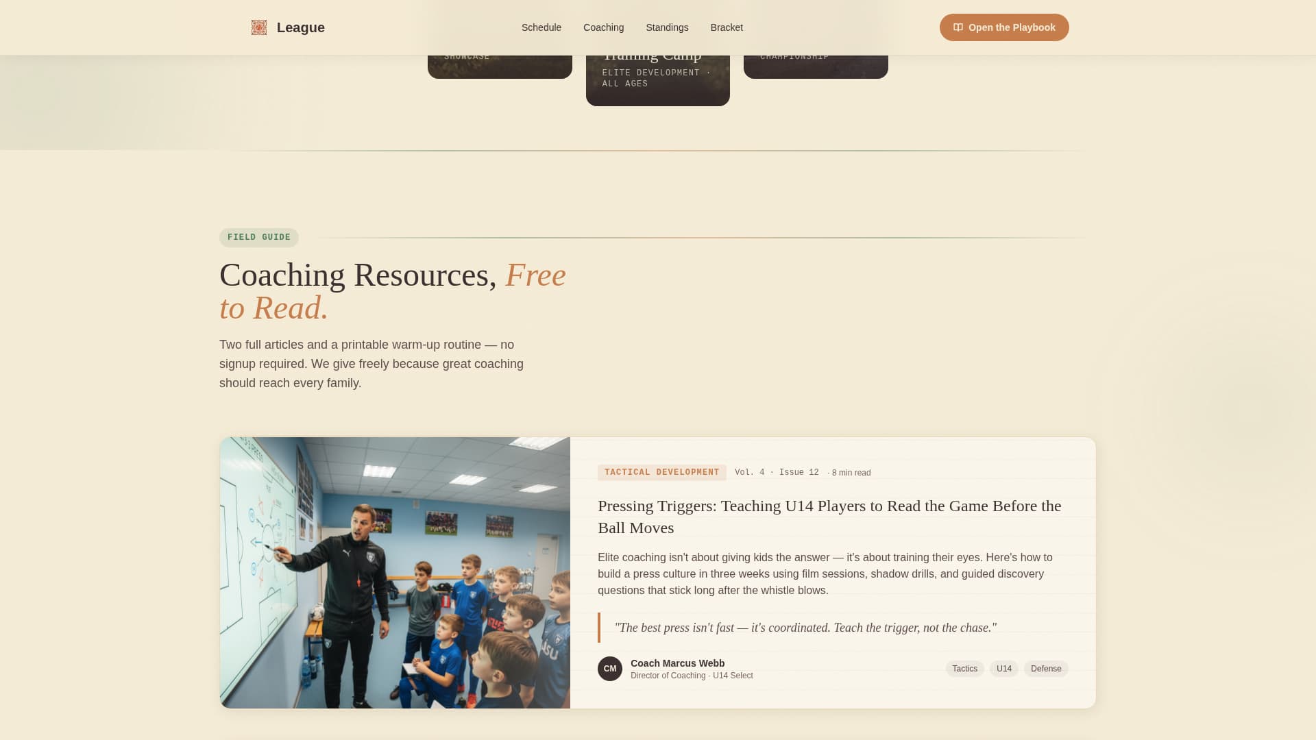 Teen & Tween Specialist Booking Website Template