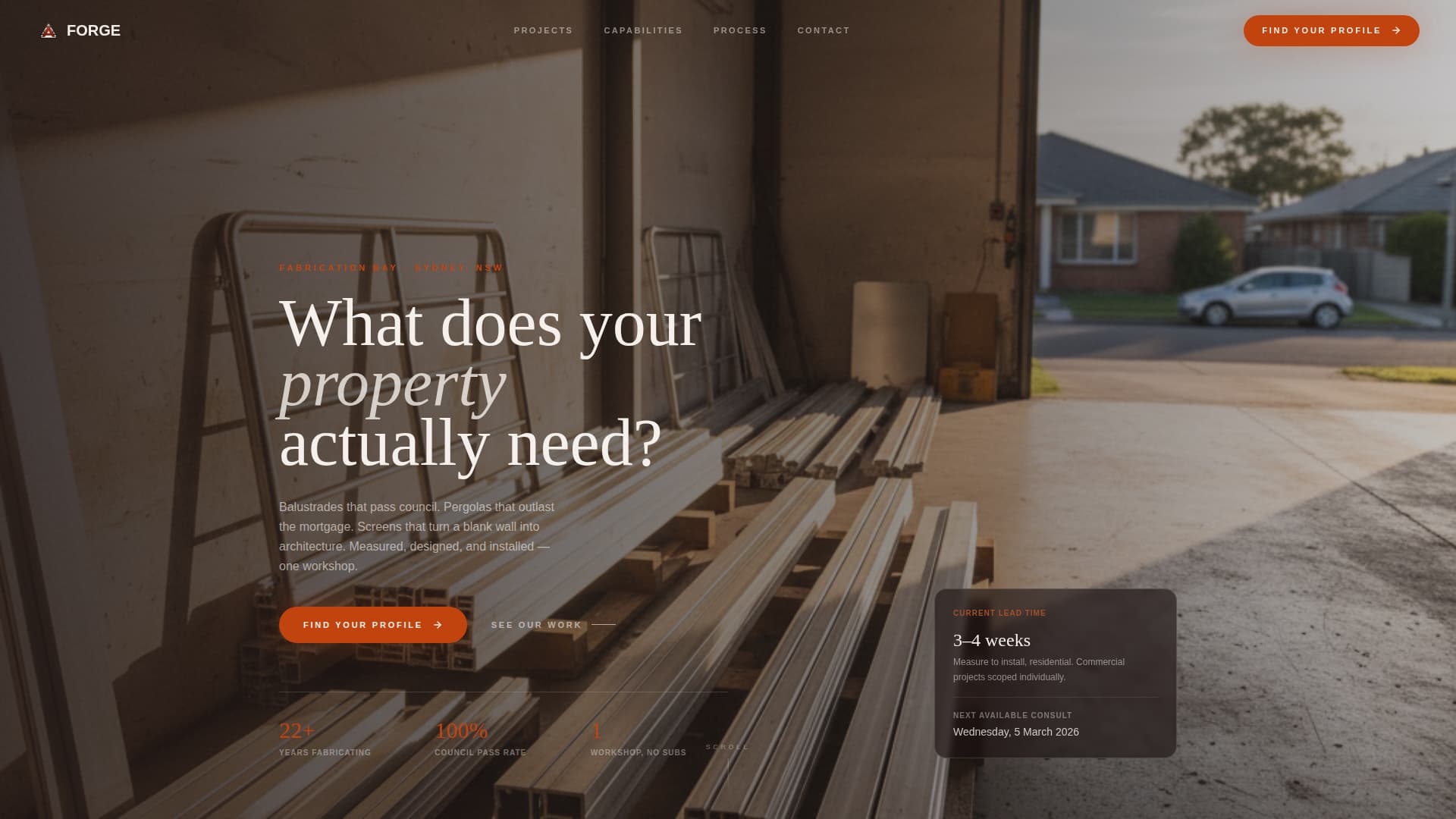 Aluminum Products & Professional Website Template