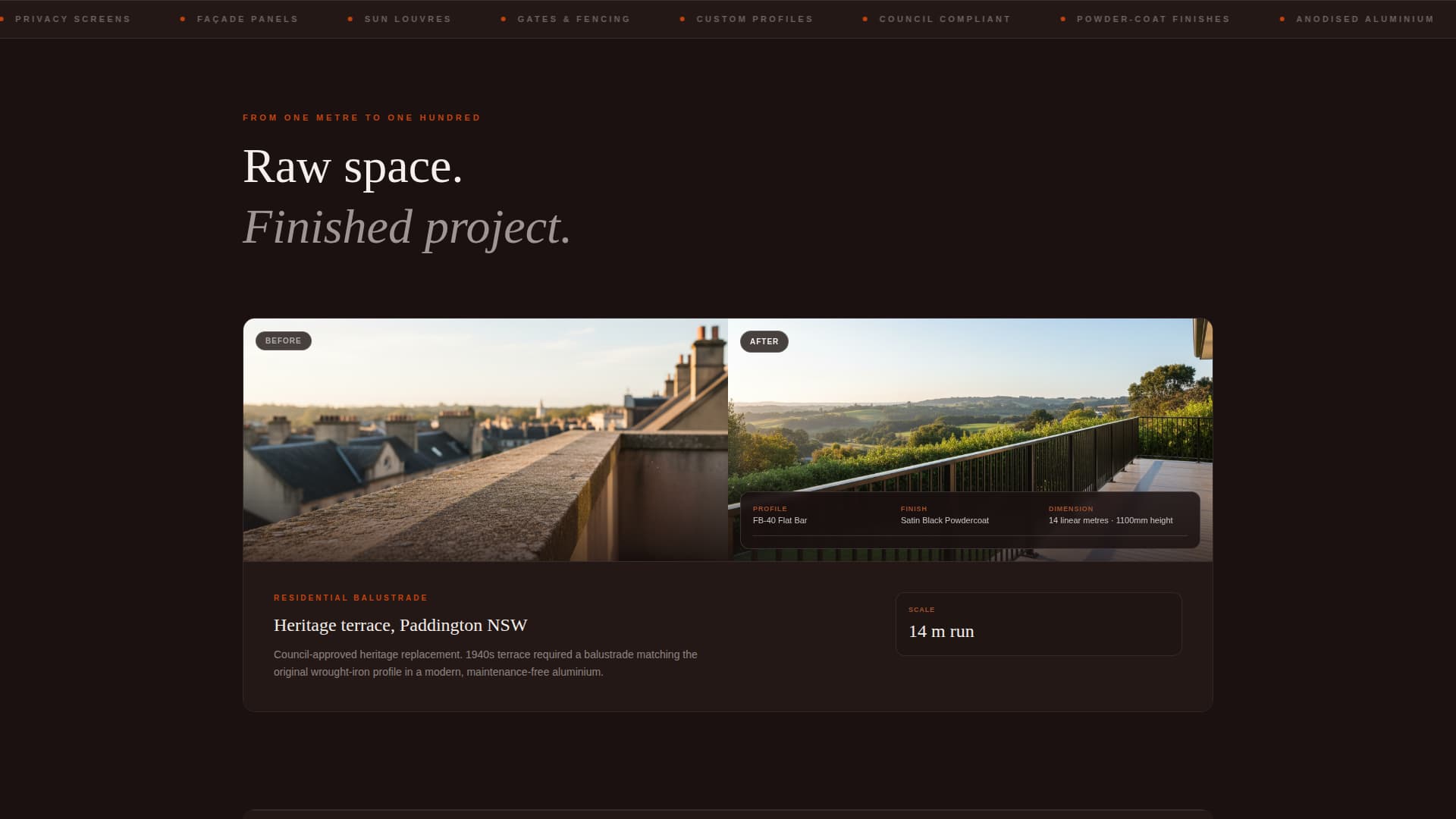 Aluminum Products & Professional Website Template