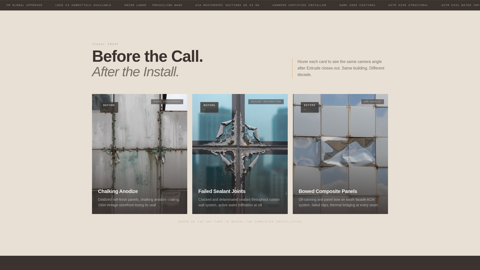 Aluminum Products & Pricing Website Template
