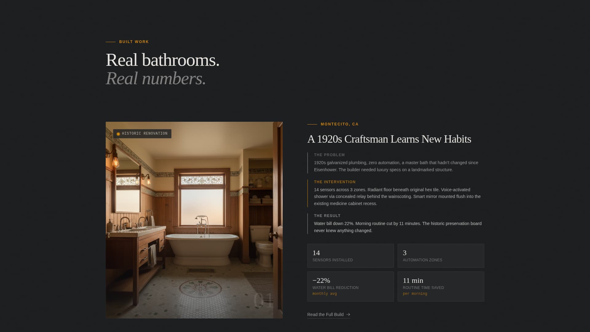 Flush - Smart Bathroom Landing Page Template