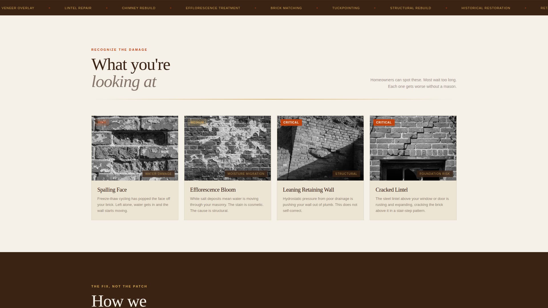 Mortar - Trusted Brickinstaller Landing Page Template