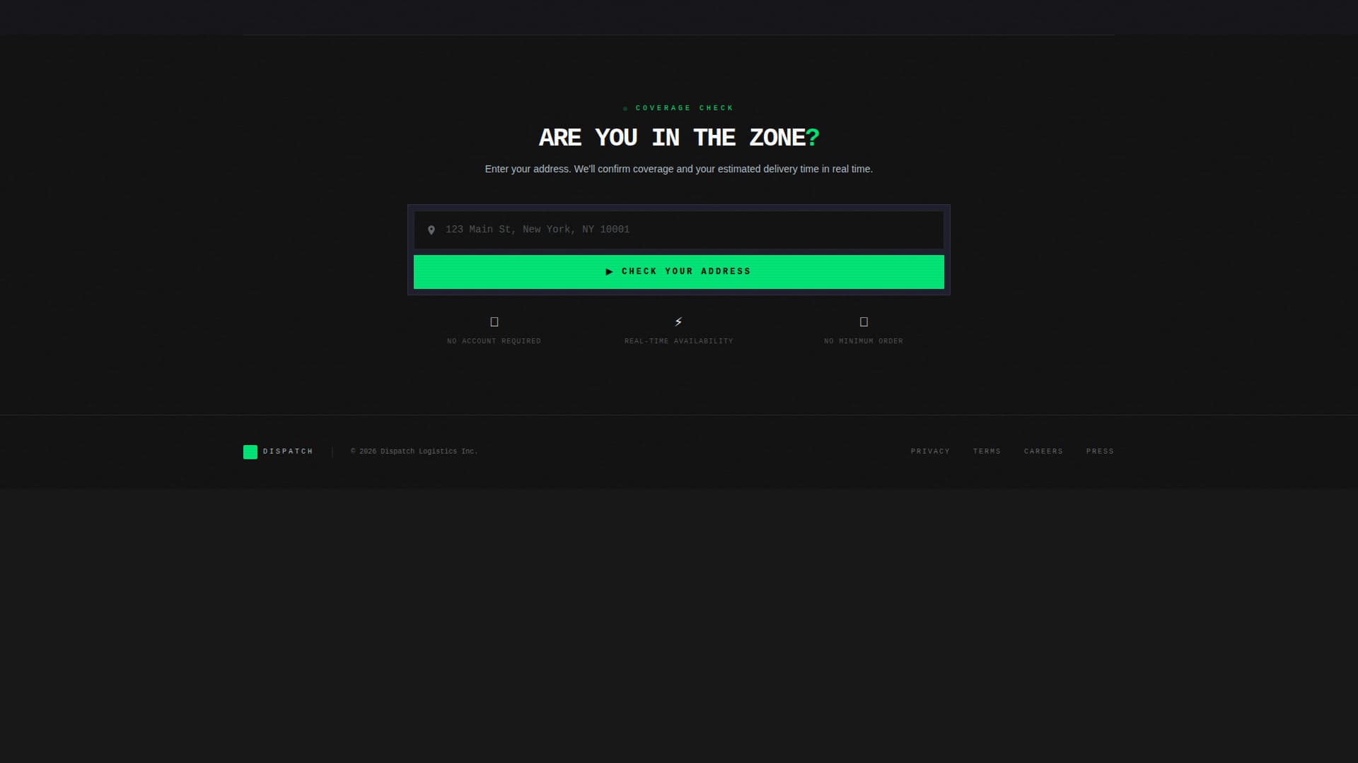 Warehouse & Distribution Professional Website Template