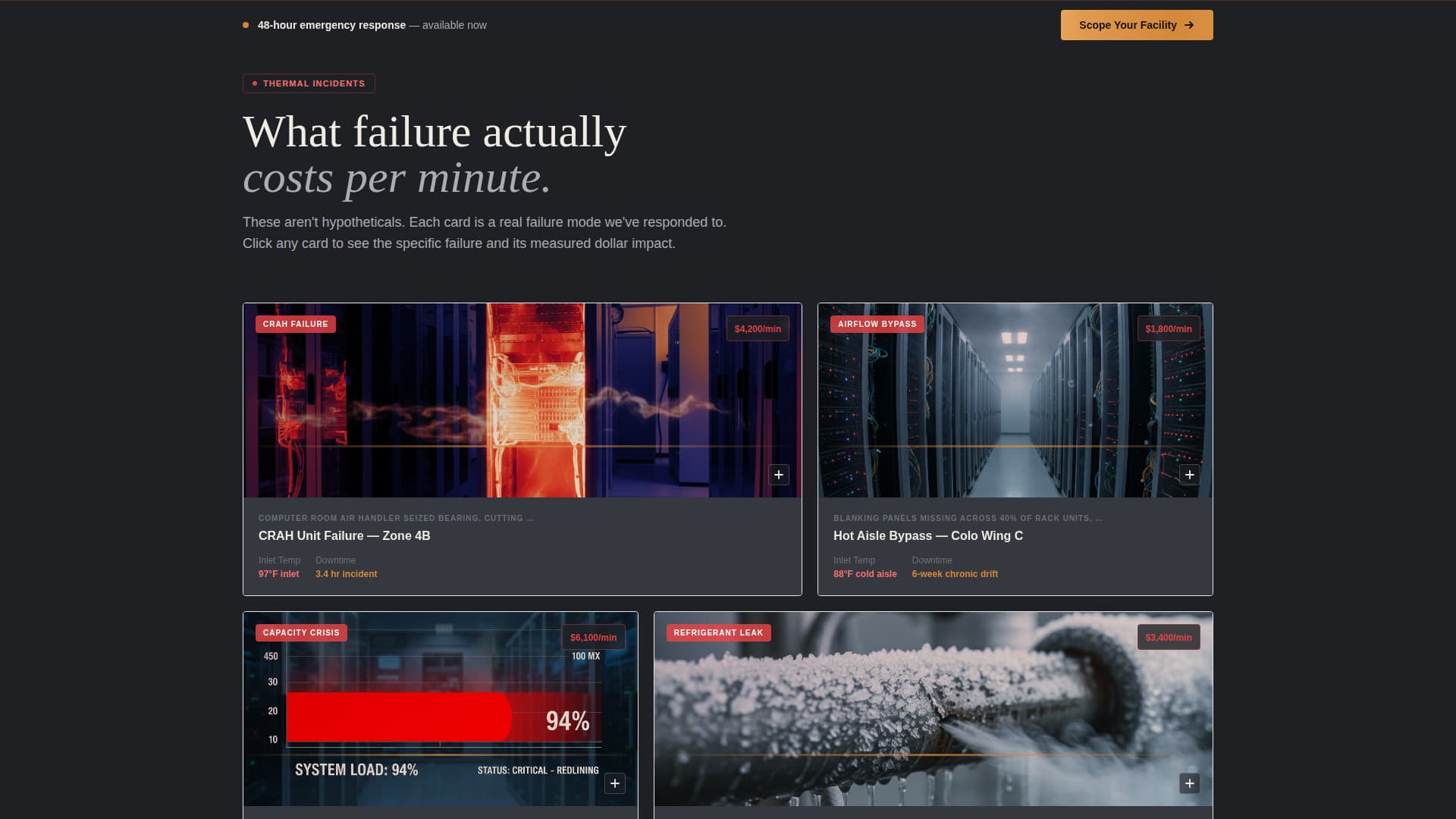 Coolant - Precision HVAC Landing Page Template