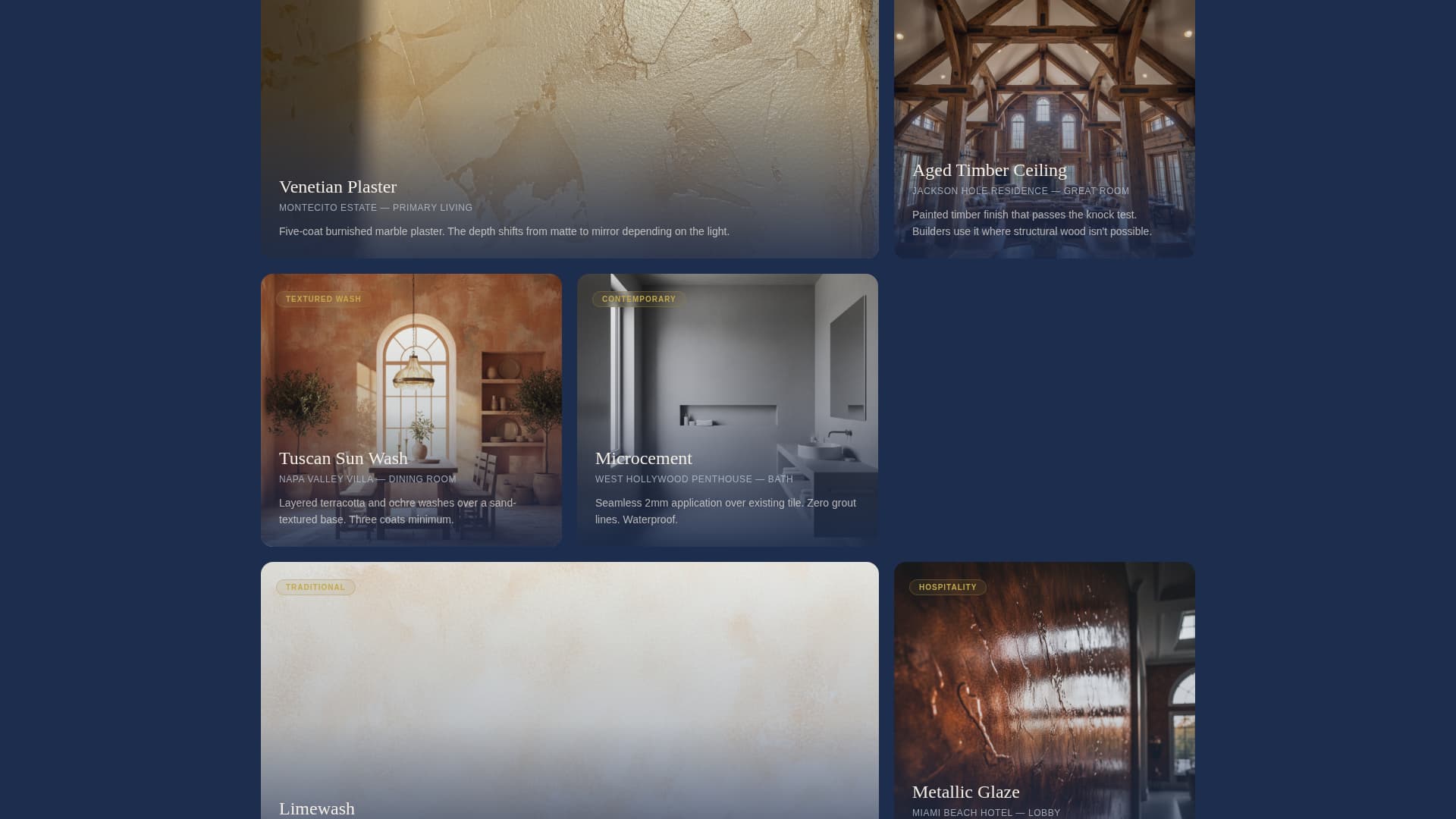 Glaze - Artisan Fauxfinish Landing Page Template