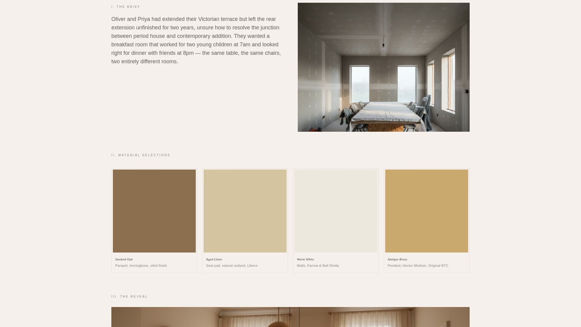 Tableau - Precision Dining Landing Page Template