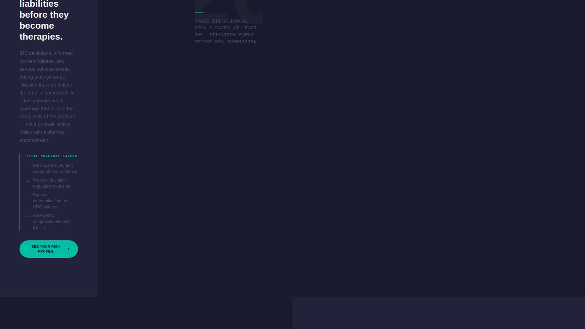 Shield - Precision Pharmaceutical Landing Page Template
