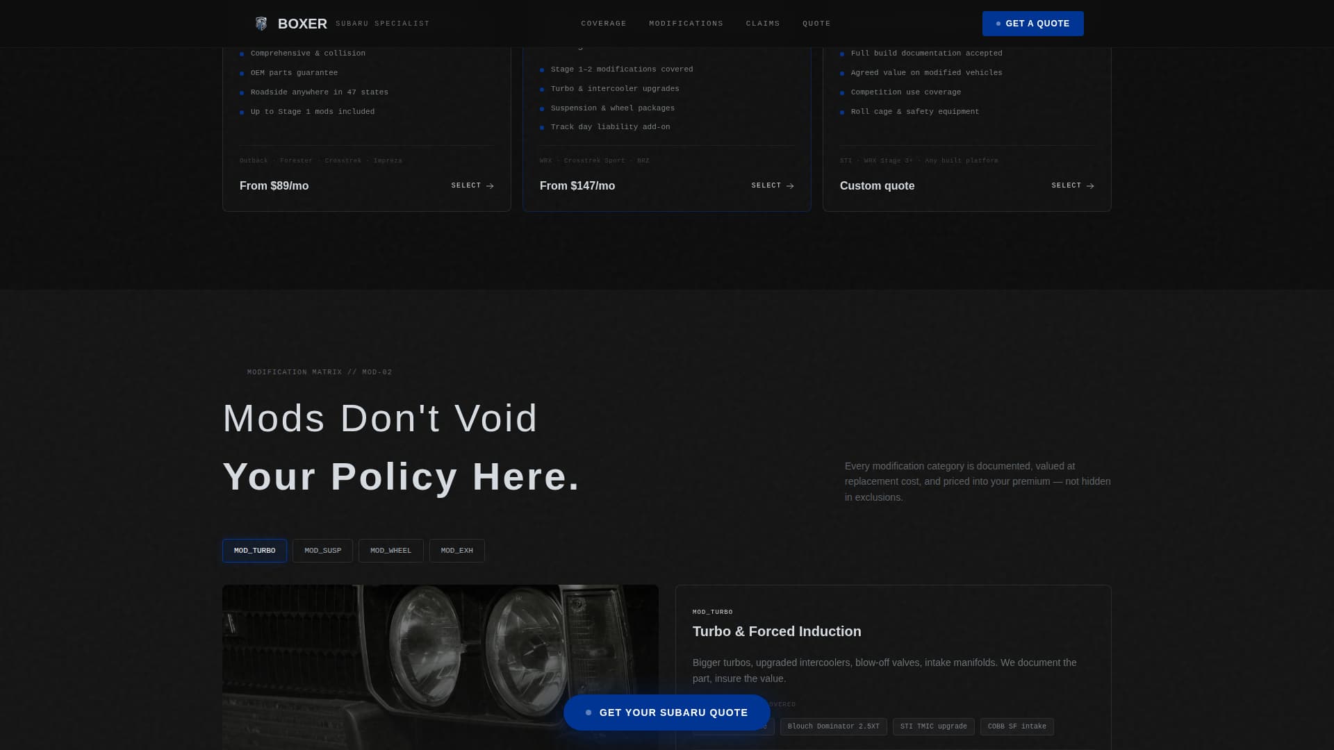 Car Dealership Professional Website Template