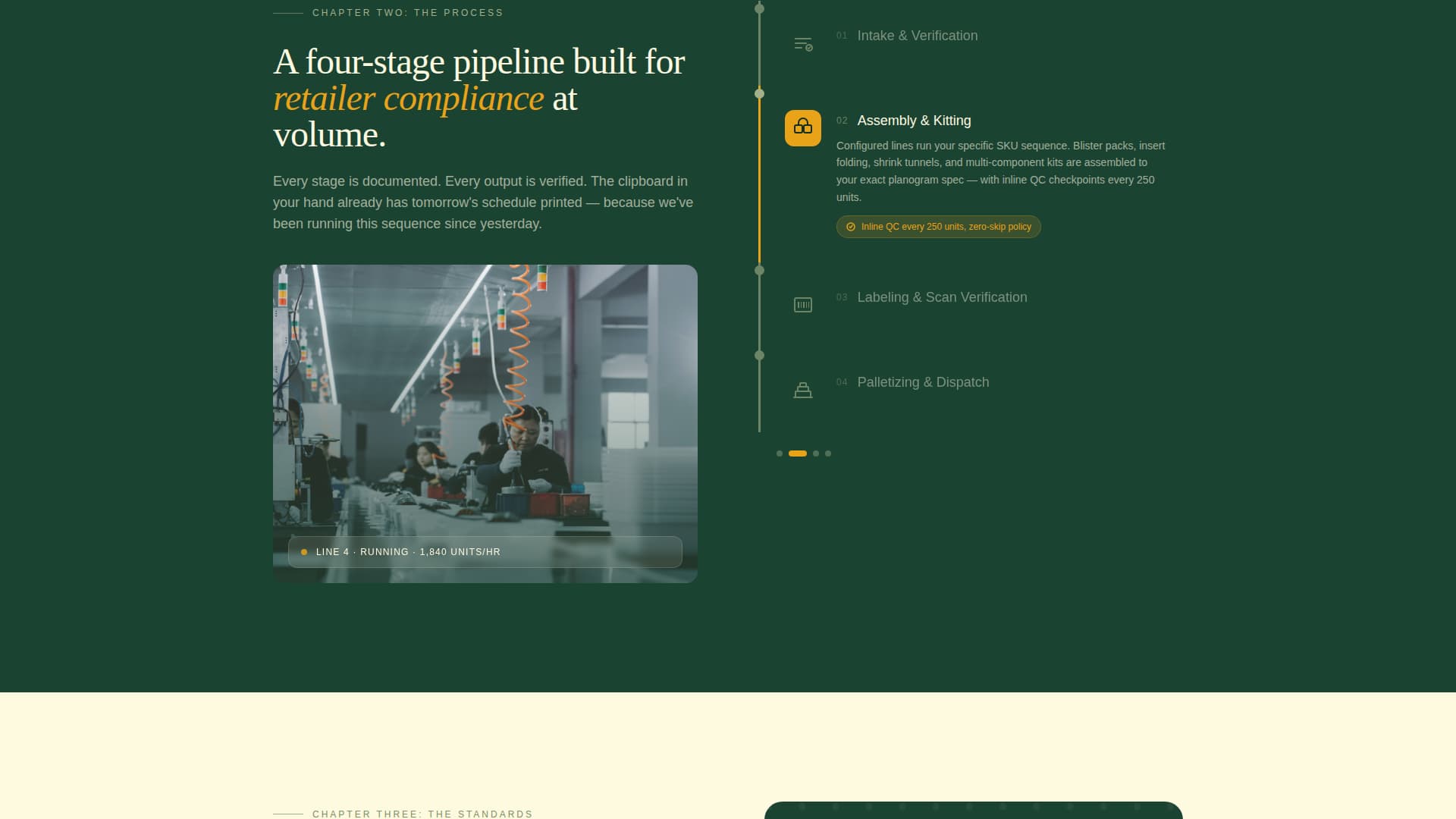 Assemble - Precision Assembly Landing Page Template