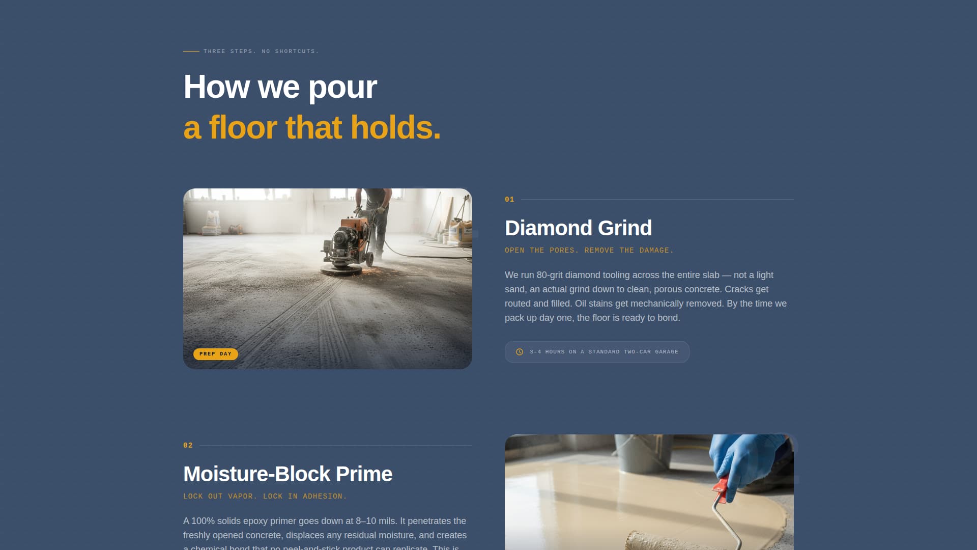 Coat - Seamless Epoxy Landing Page Template