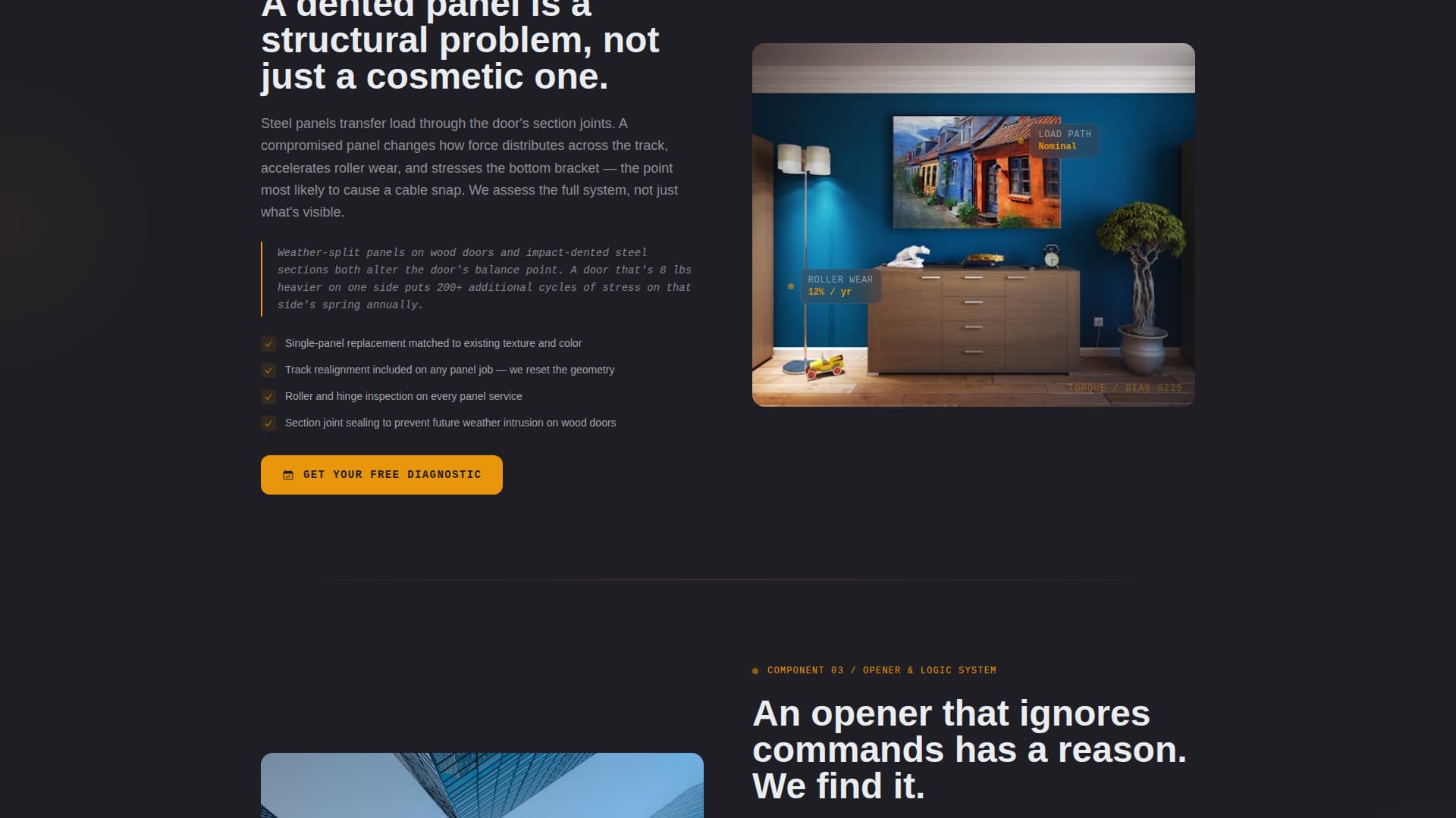 Torque - Precision Garagedoor Landing Page Template
