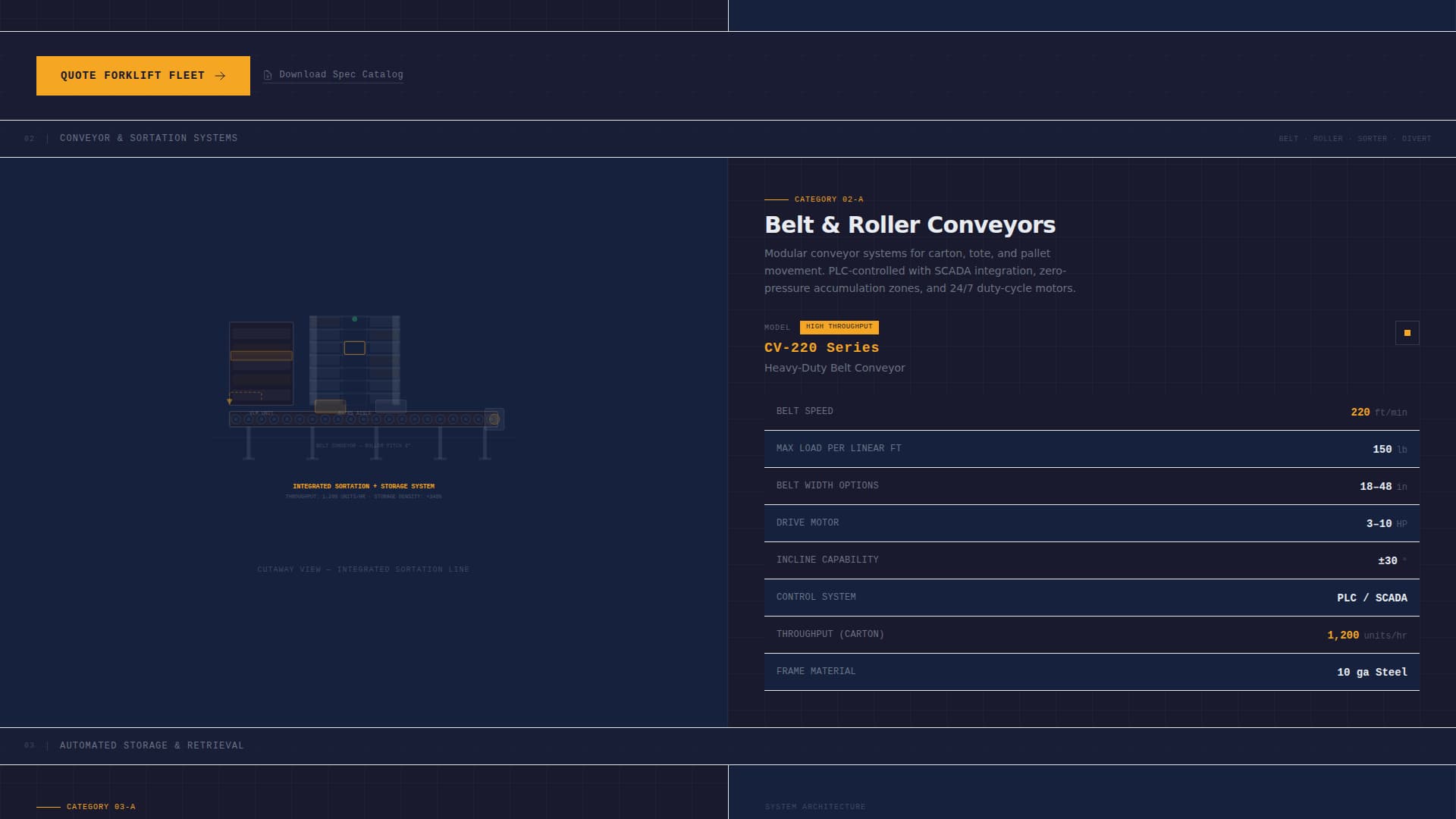 Haul - Highperformance Materialhandling Landing Page Template