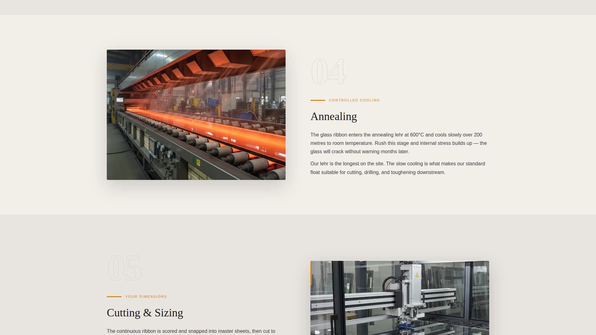Furnace - Industrial Glassmanufacturer Landing Page Template
