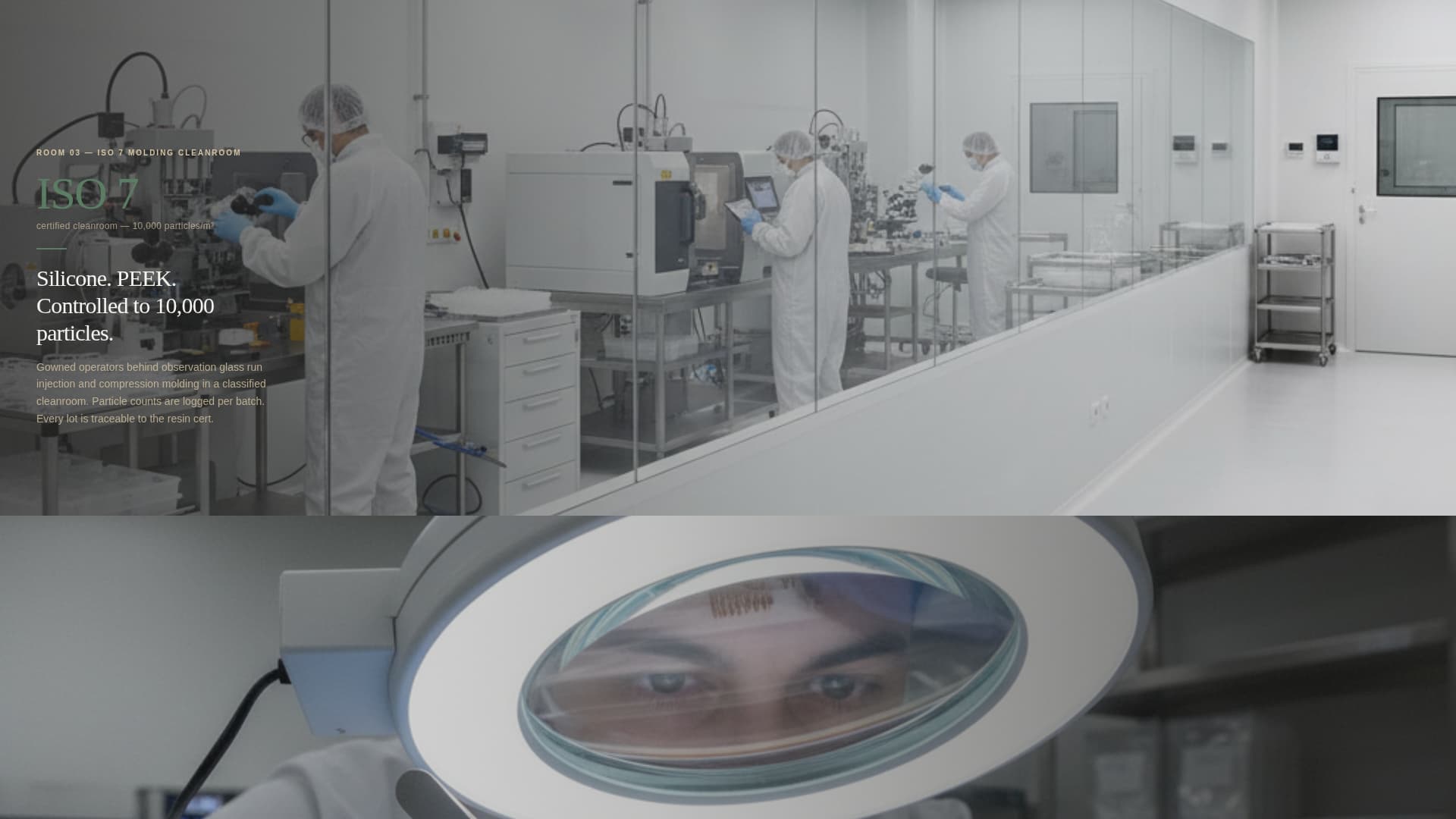 Fabricate - Precision Medicaldevice Landing Page Template