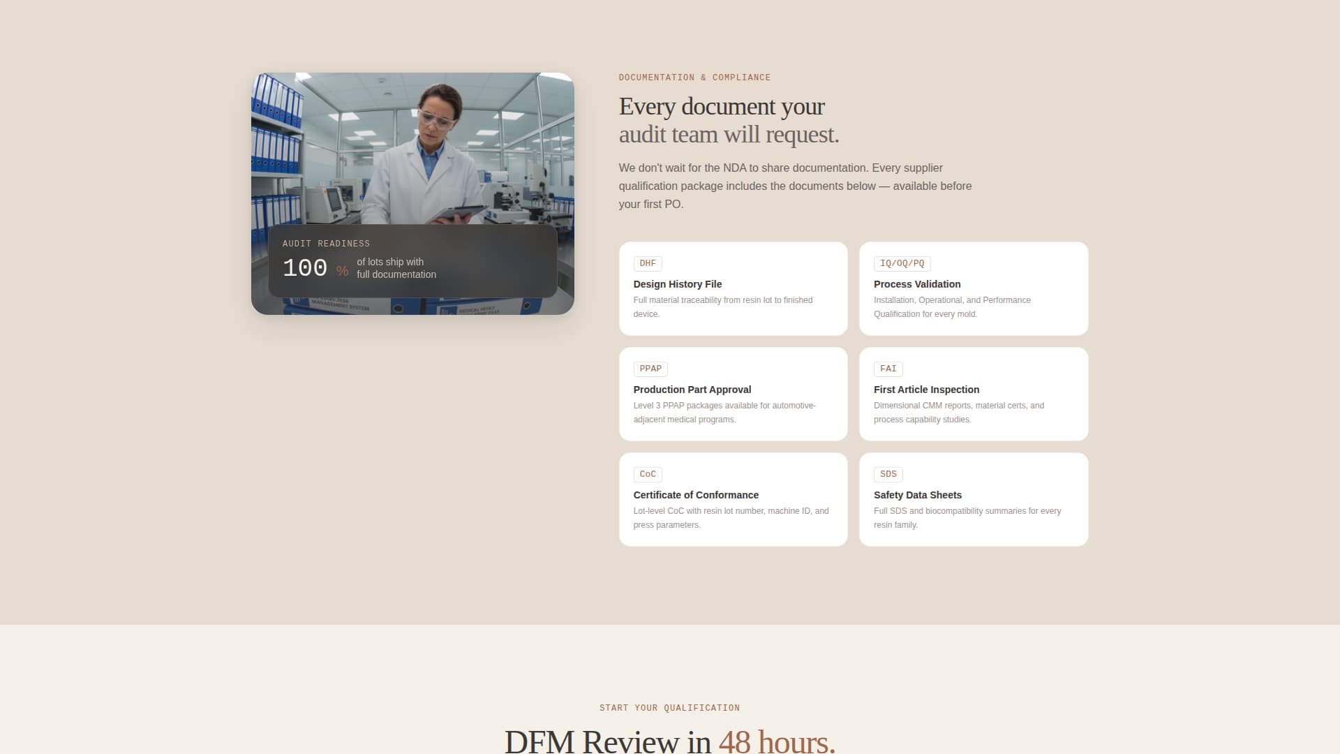 Resin - Precision Medical Landing Page Template