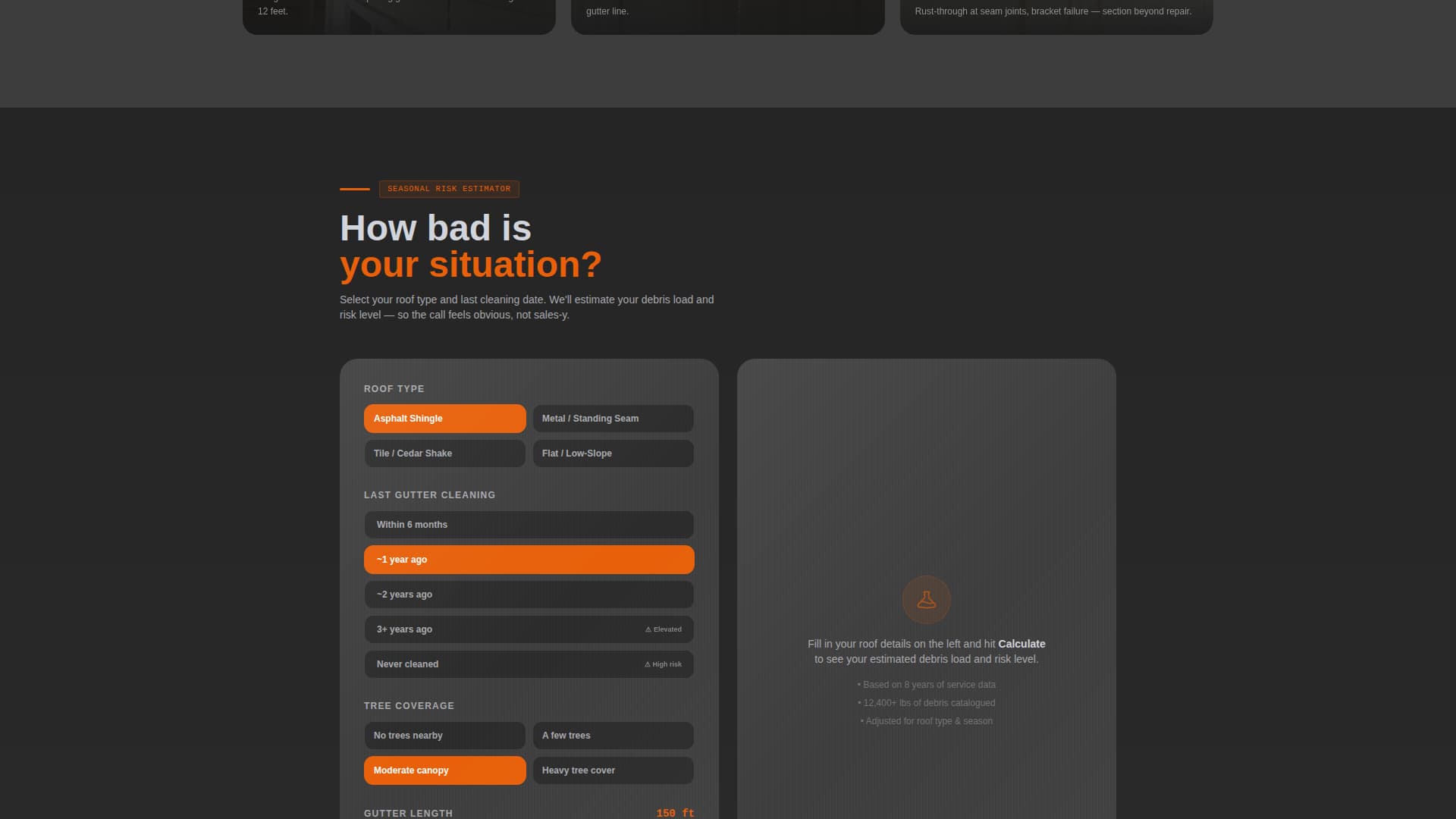 Gutterflow - Industrial Guttercleaning Landing Page Template