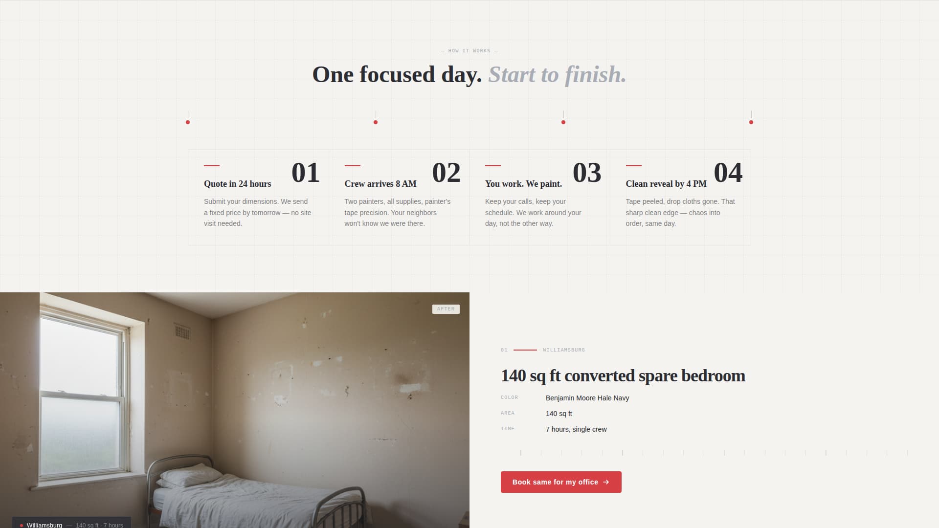 Coat - Precision Homeoffice Landing Page Template
