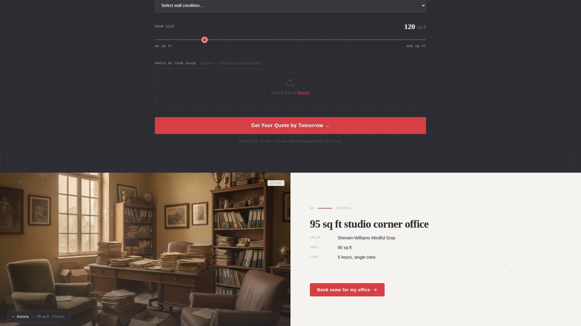 Coat - Precision Homeoffice Landing Page Template