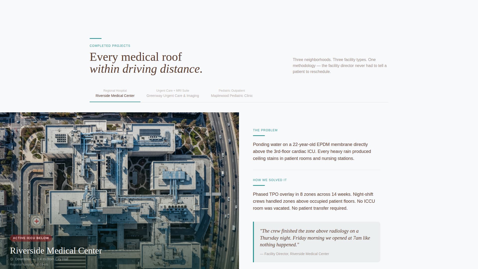 Hospital - Modern & Landing Page Template