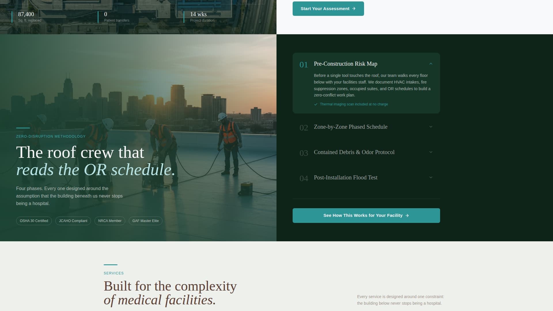 Hospital - Modern & Landing Page Template