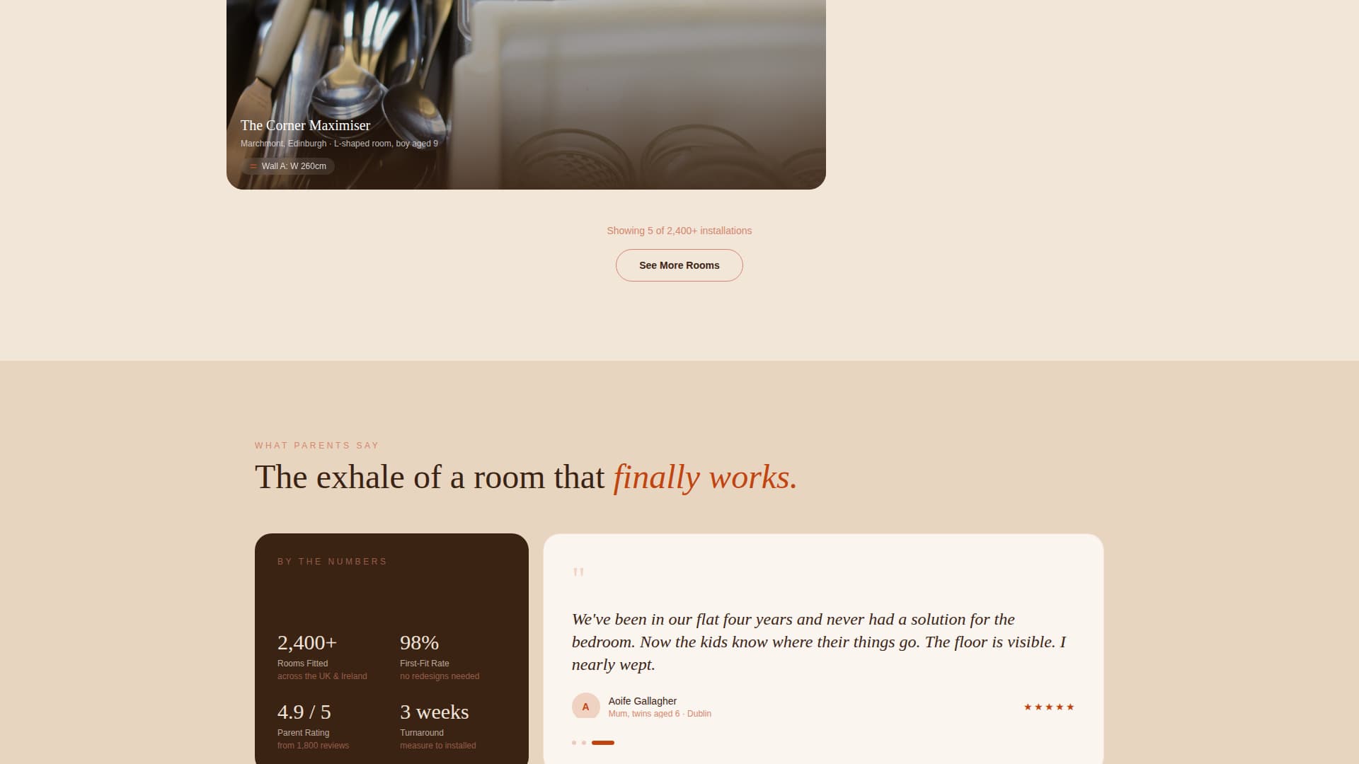 Cubby - Modular Kidsroom Landing Page Template