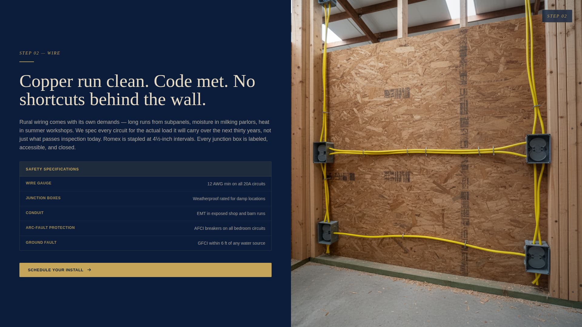 Lumens - Trusted Fixtureinstallation Landing Page Template