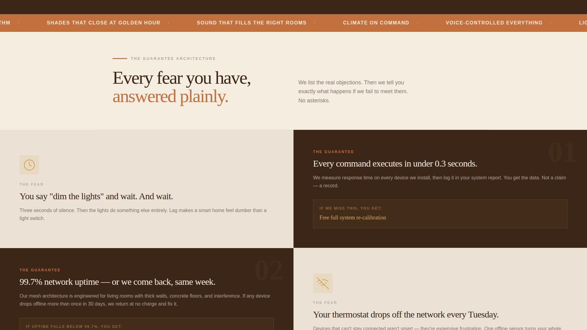 Hearth - Guaranteed Smarthome Landing Page Template