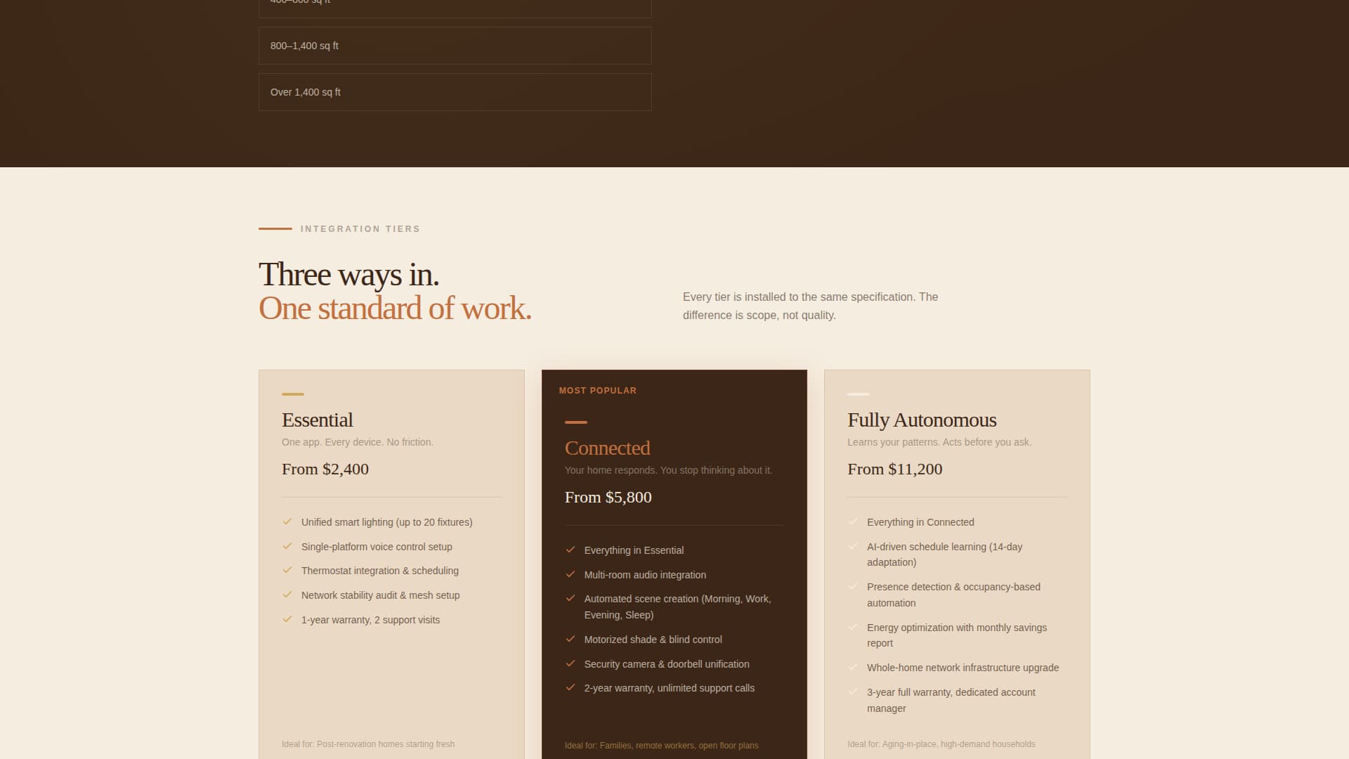 Hearth - Guaranteed Smarthome Landing Page Template