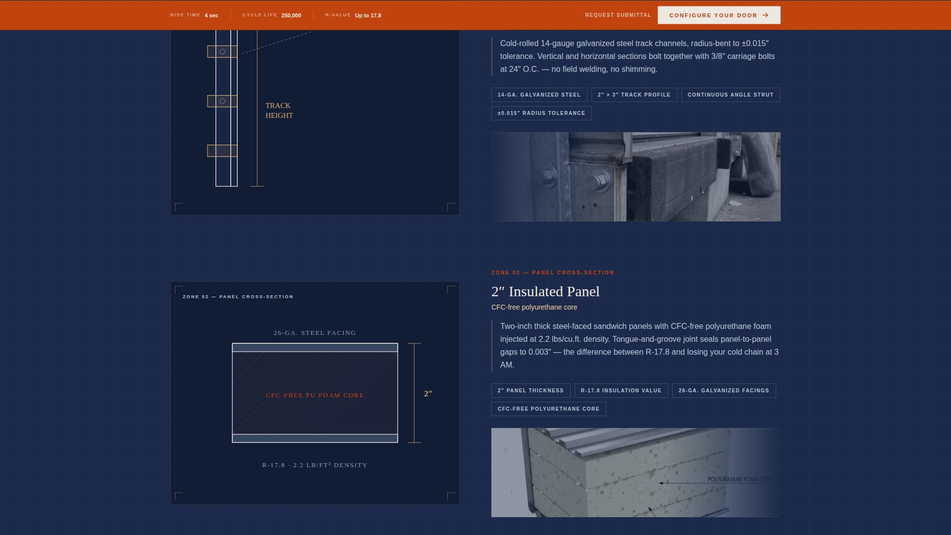 Dock - Precision Loadingdock Landing Page Template