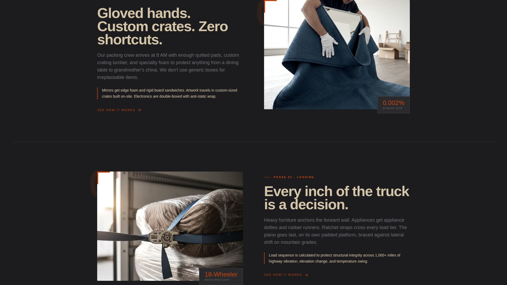 Haul - Rugged Longdistance Landing Page Template