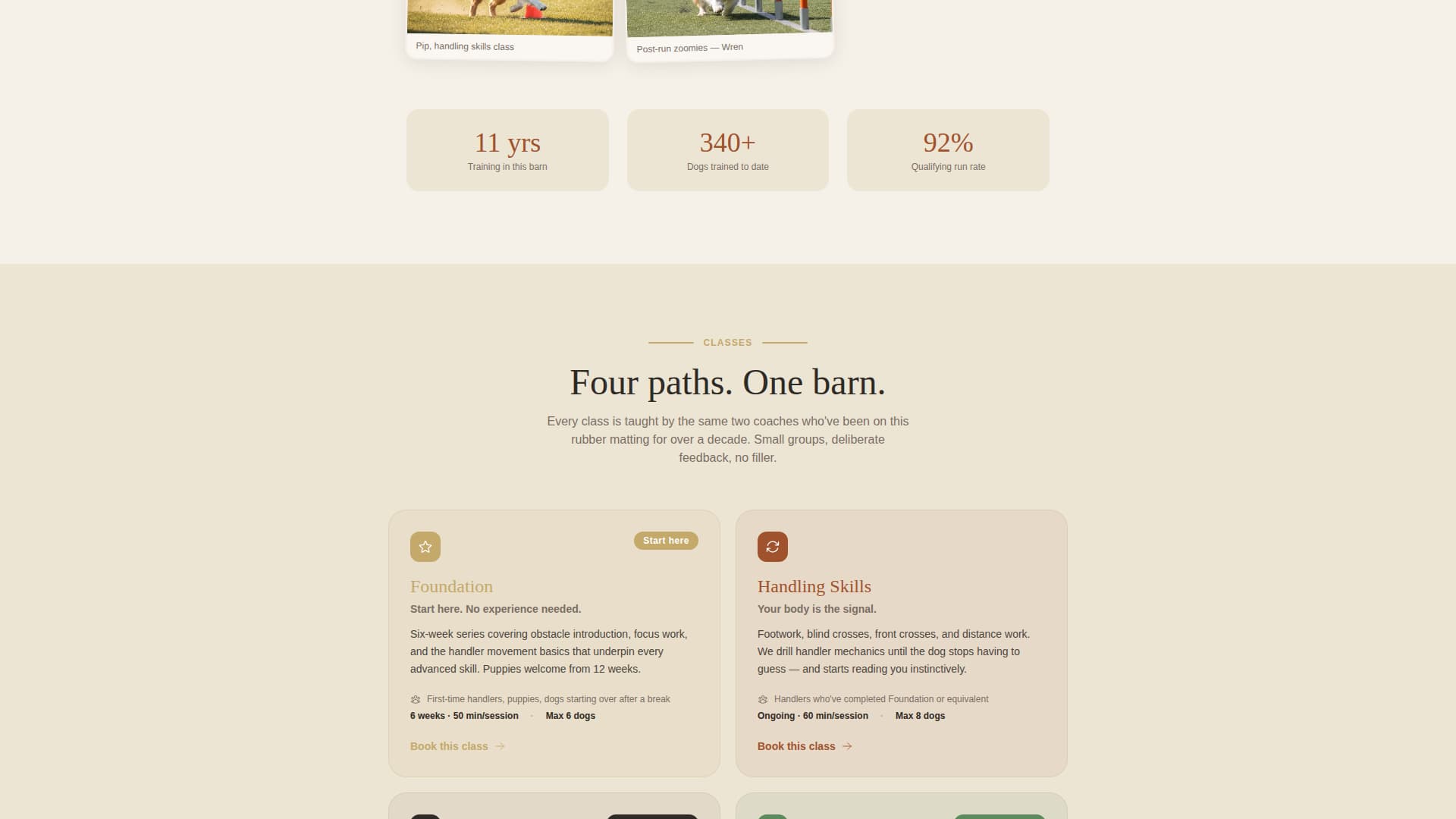 Weave - Trusted Agility Landing Page Template