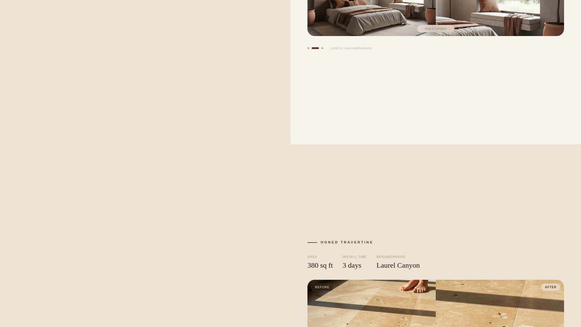Underfoot - Proven Flooring Landing Page Template
