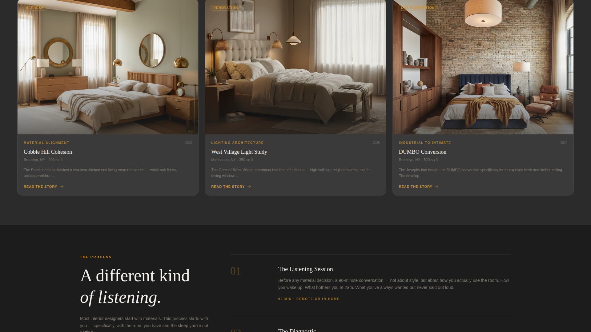 Master Suite Renovation Specialist Booking Website Template