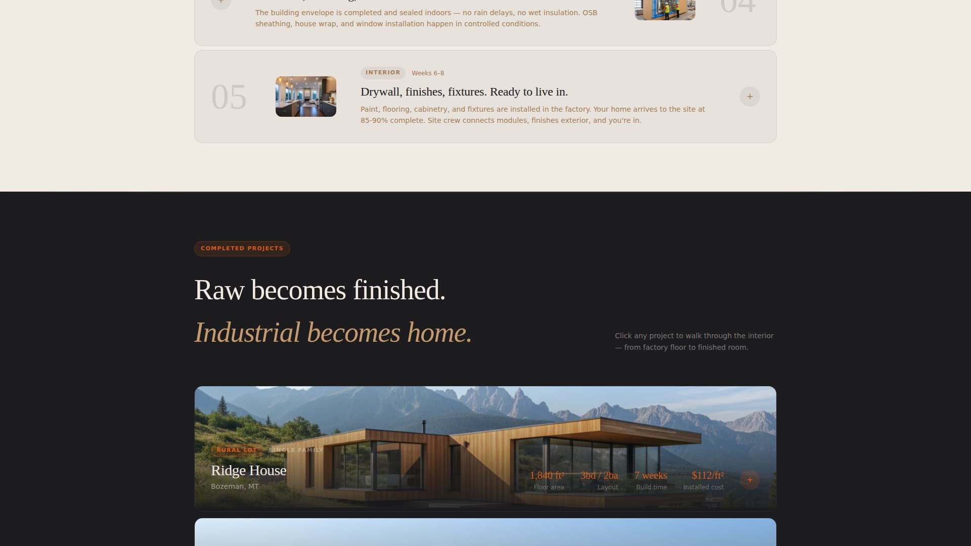 Specialty Construction Professional Website Template