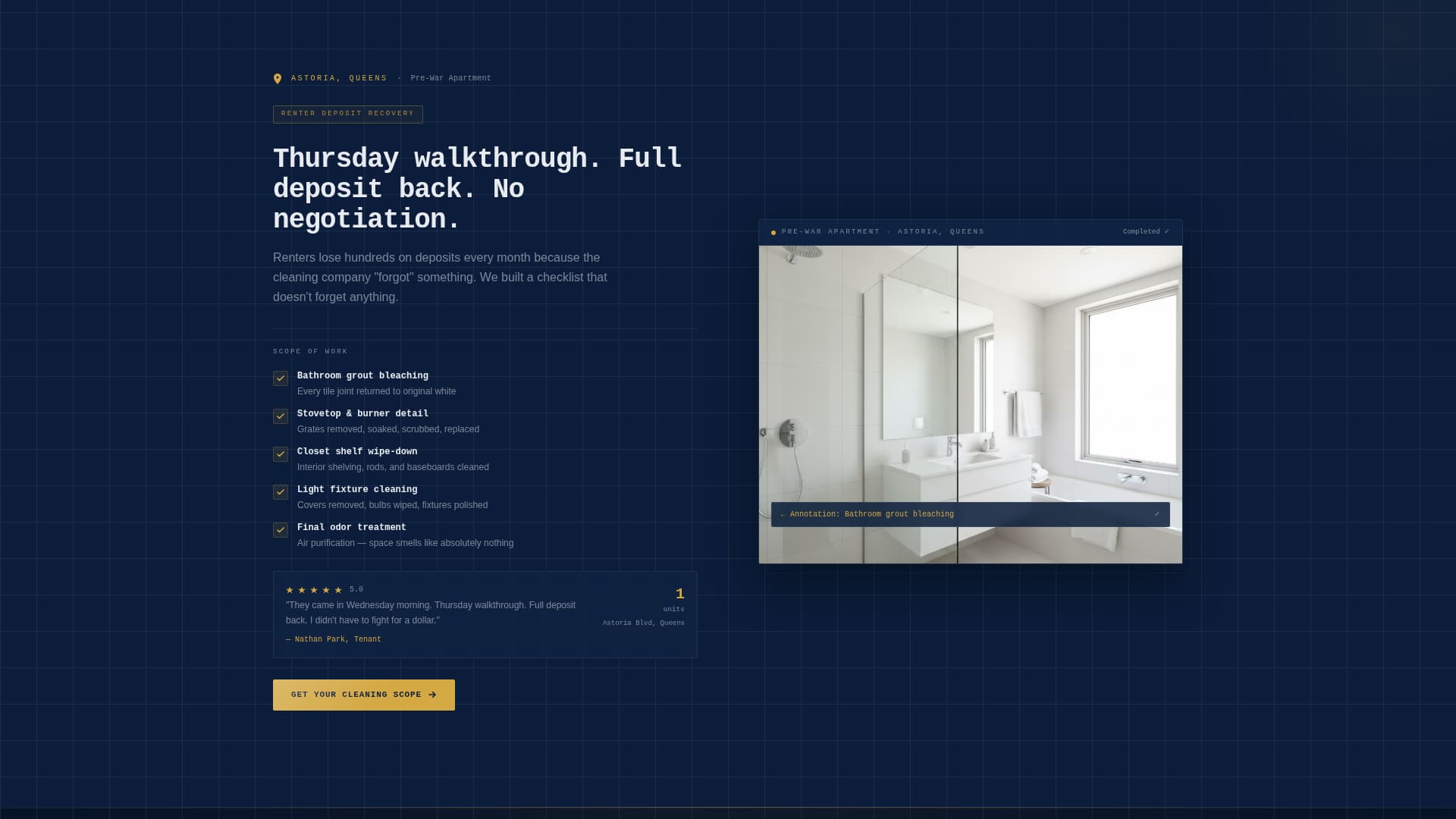 Cleaning Professional Website Template