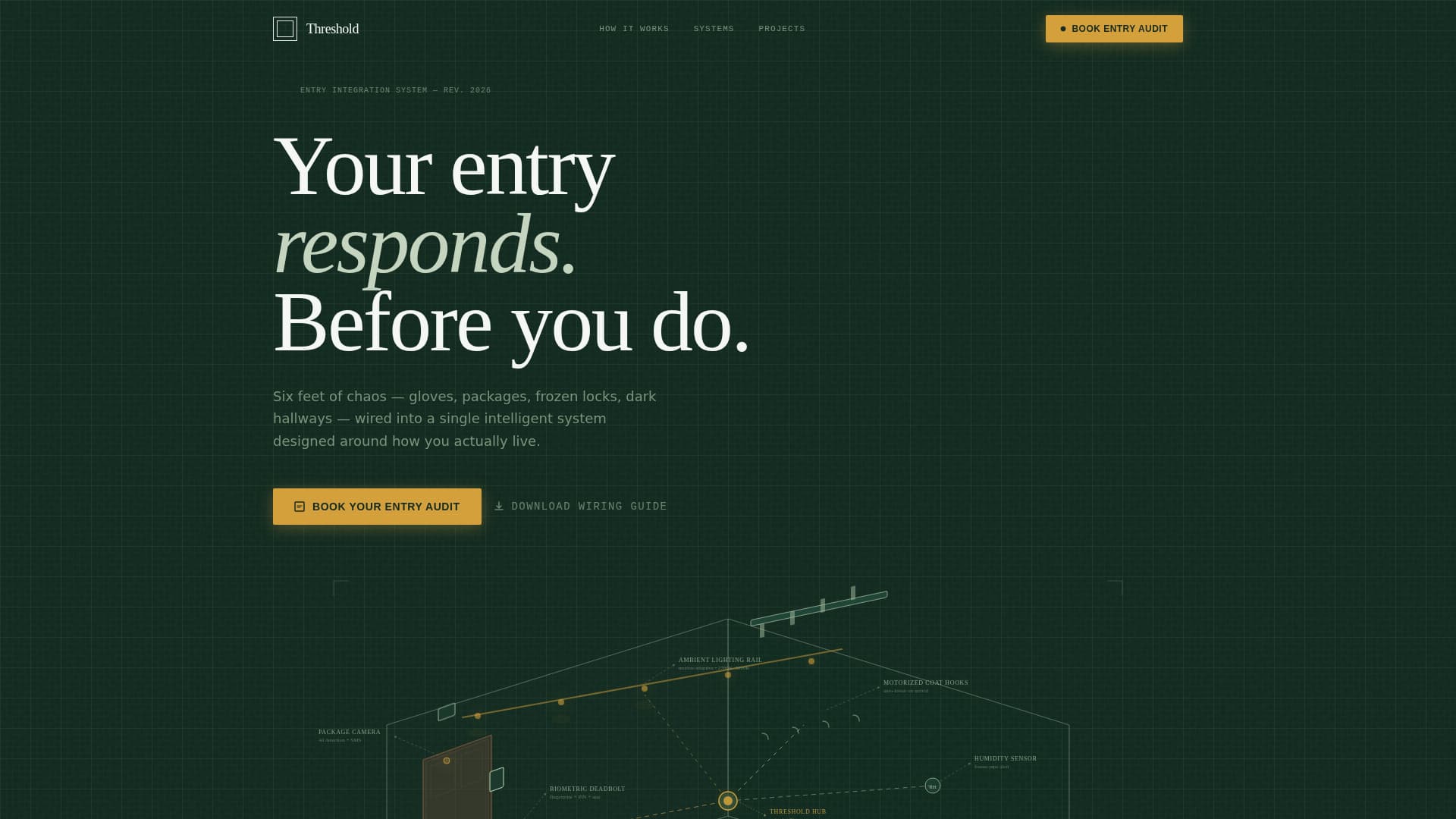 Mudroom & Entry Renovation Booking Website Template