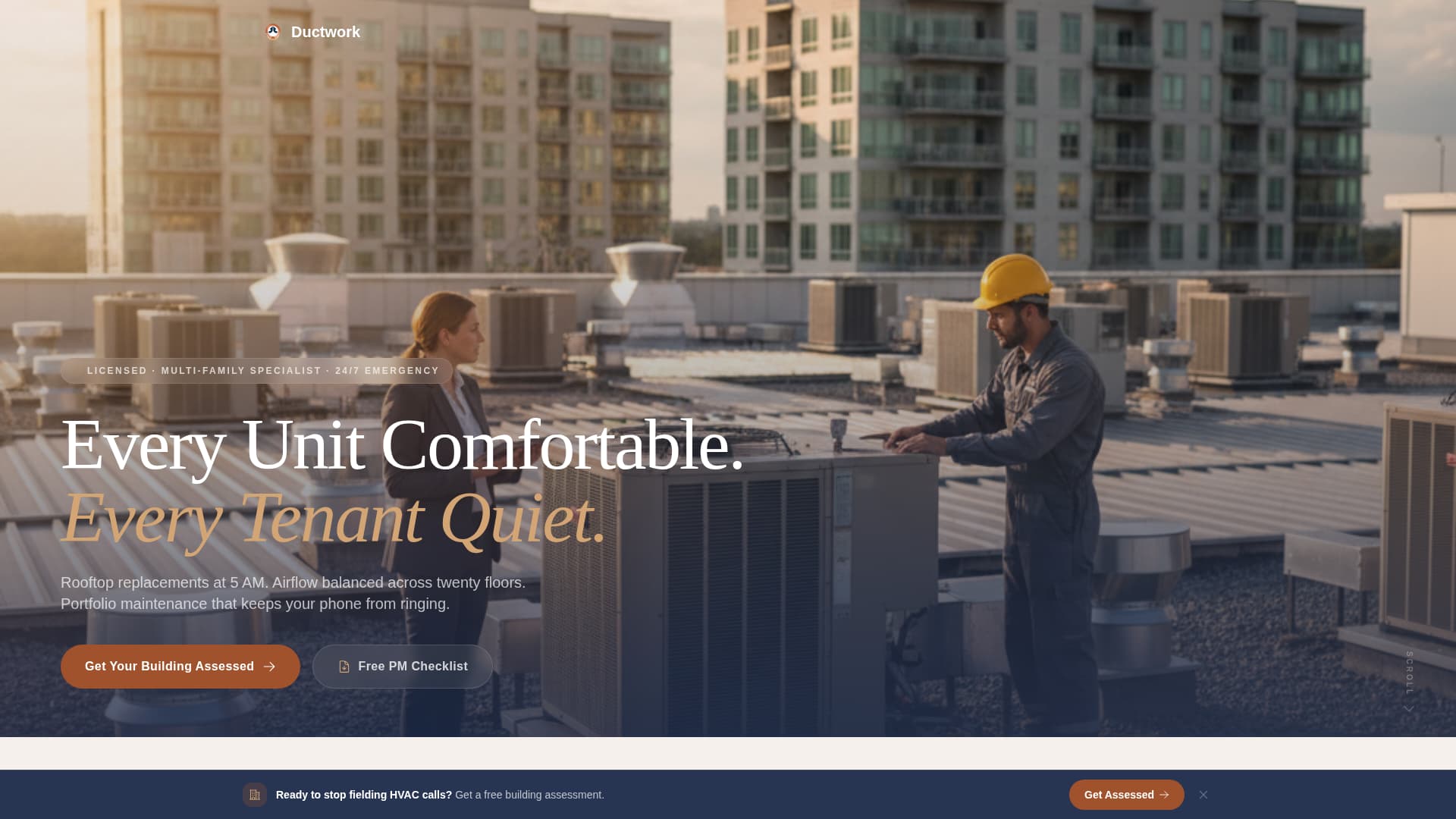 Multifamily - Modern Apartment Landing Page Template