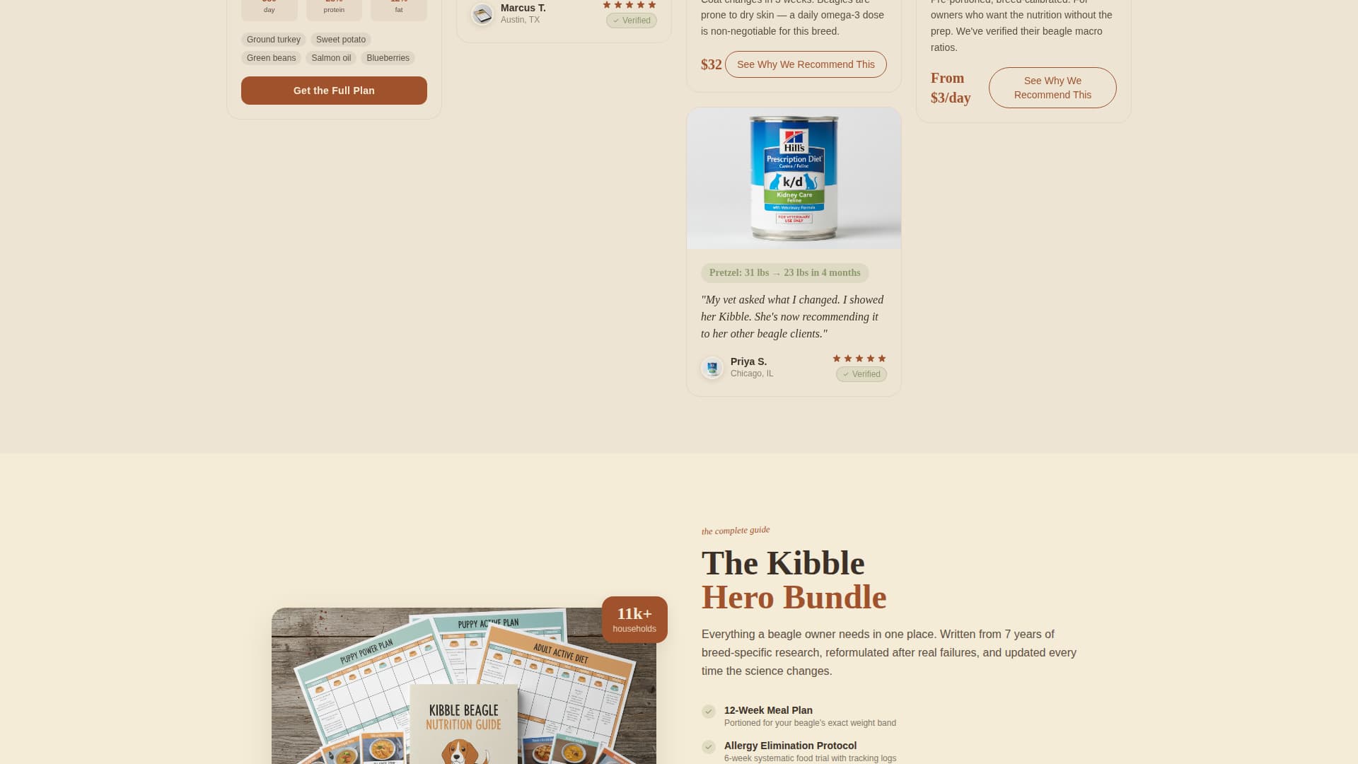 Dog Advanced Pricing Website Template