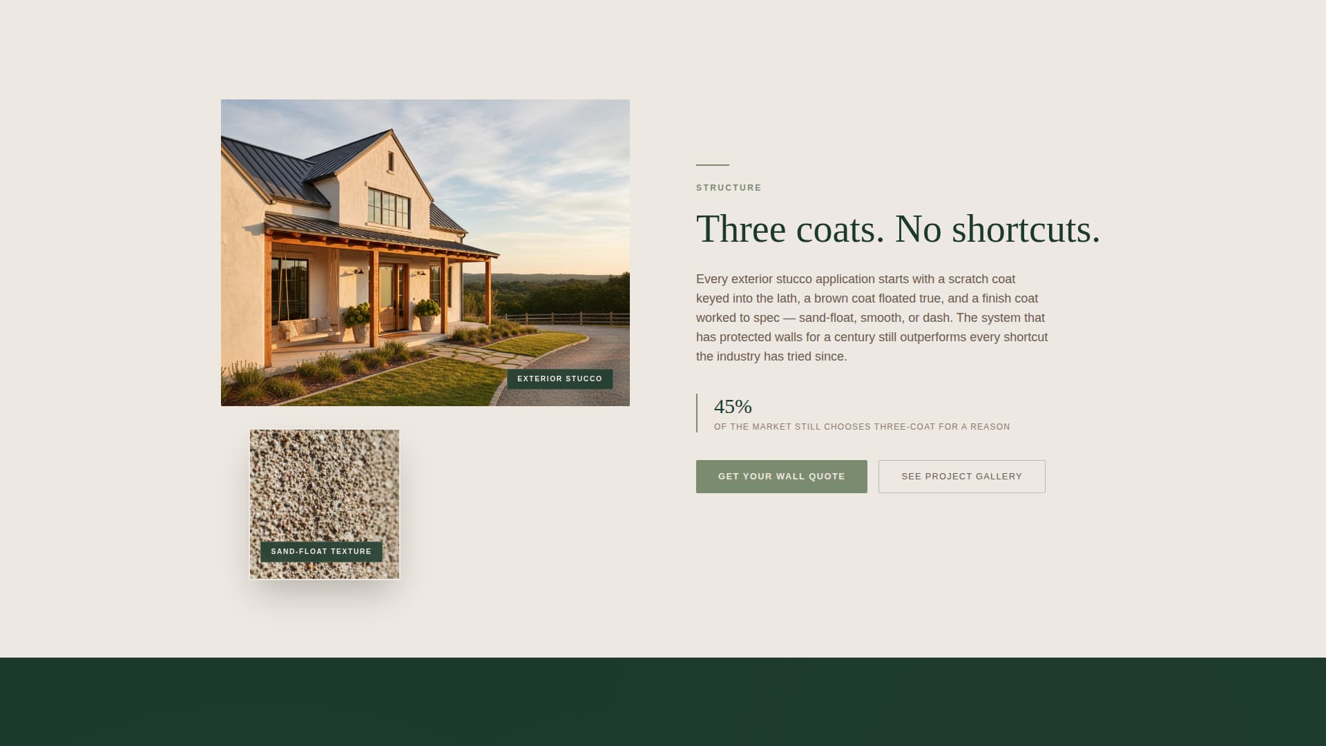 Drywall & Plastering Professional Website Template