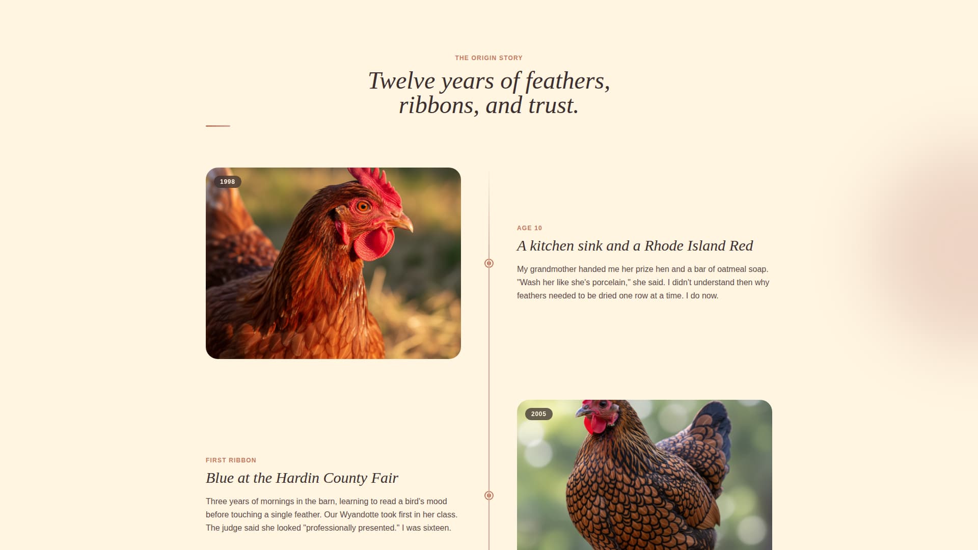 Chicken & Poultry Advanced Booking Website Template